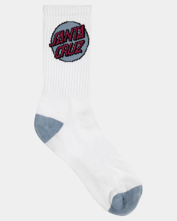 Santa Cruz Womens Other Dot Crew Sock 4 Pack - Image 5