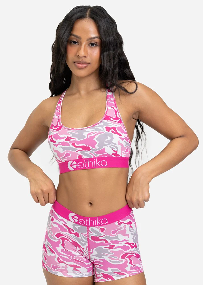 Ethika Womens Snow Cap Sports Bra