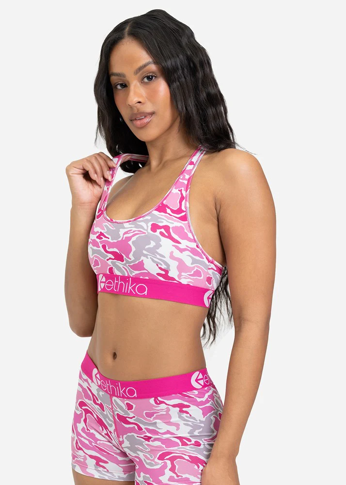 Ethika Womens Snow Cap Sports Bra - Image 2
