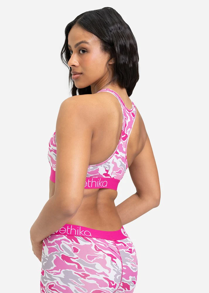 Ethika Womens Snow Cap Sports Bra - Image 3