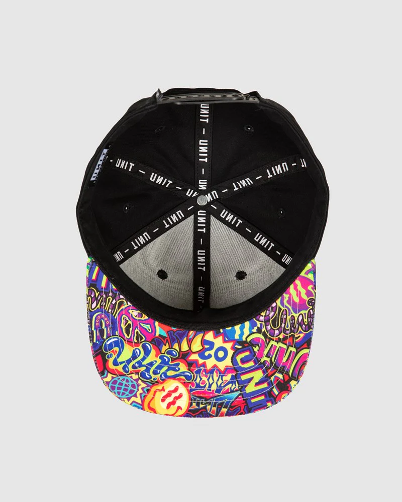 Unit YOUTH HEADWEAR - FLAT PEAK SNAPBACK - FIZZLE - Image 3