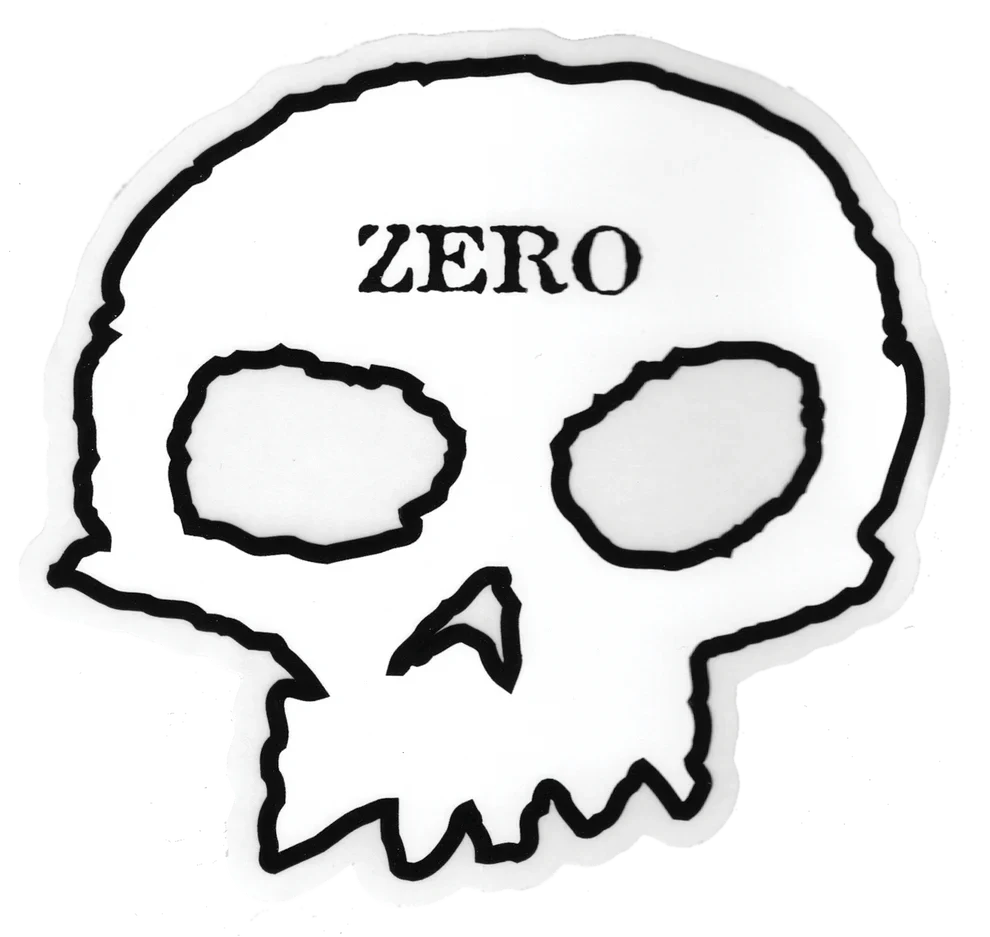 Zero Single Skull Sticker